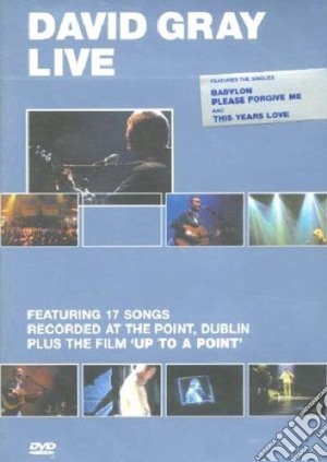 (Music Dvd) David Gray - Live At The Point cd musicale