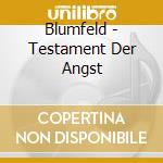 Blumfeld - Testament Der Angst cd musicale di Blumfeld