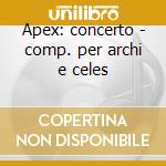 Apex: concerto - comp. per archi e celes cd musicale di Bartok\saraste