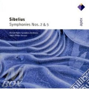Apex: sinfonie nn 2 & 5 cd musicale di Sibelius\saraste