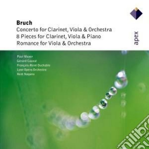 Max Bruch - Concerto Clarinetto E Viola - 8 Pezzi Per Clar cd musicale di Bruch\nagano-duchabl