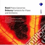 Claude Debussy / Maurice Ravel - Jordan - Queffelec - Lombard - Fantasia - Concerti Per Piano cd