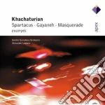 Aram Khachaturian - Lazarev - Spartacus - Gayaneh - Masquerade cd