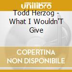 Todd Herzog - What I Wouldn'T Give cd musicale di Todd Herzog