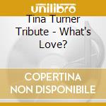 Tina Turner Tribute - What's Love? cd