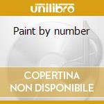 Paint by number cd musicale di 3