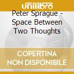 Peter Sprague - Space Between Two Thoughts cd musicale di Peter Sprague
