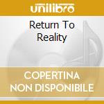 Return To Reality cd musicale di EPITAPH