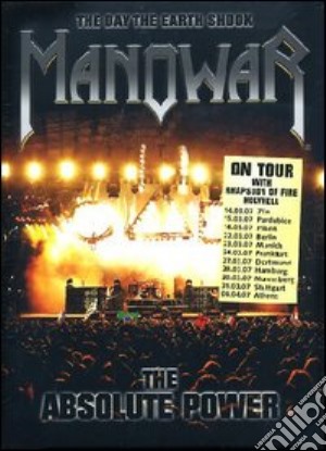 (Music Dvd) Manowar - The Day The Earth Shook - The Absolute Power (2 Dvd) cd musicale di Neil Johnson