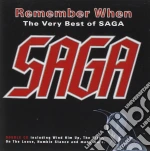 Saga - Remember When - The Very Best cd