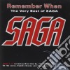Saga - Remember When - The Very Best cd