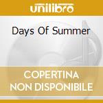 Days Of Summer cd