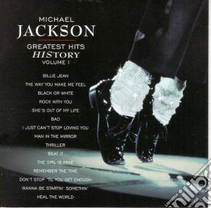 Michael Jackson - V1 History Greatest Hits cd musicale di Michael Jackson