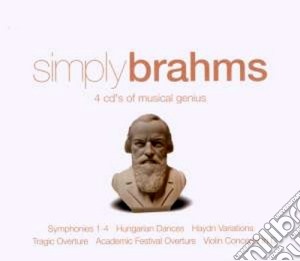 Johannes Brahms - Simply Brahms (4 Cd) cd musicale di Artisti Vari