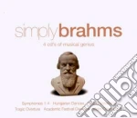 Johannes Brahms - Simply Brahms (4 Cd) cd