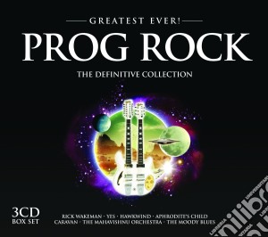 Various Artists - Greatest Ever Prog Rock (3 Cd) cd musicale di Various Artists