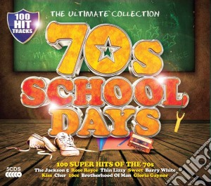 70s School Days: The Ultimate Collection / Various (5 Cd) cd musicale