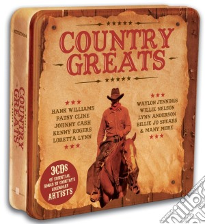 Country Greats / Various (3 Cd) cd musicale di Country greats aa.vv