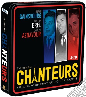 Gainsbourg / Brel / Aznavour - Essenthial Chanteours French (3 Cd) cd musicale