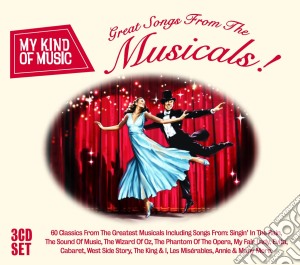 My Kind Of Music Great Songs From The Musicals / Various (3 Cd) cd musicale