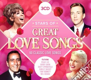 Stars Of Great Love Songs / Various (3 Cd) cd musicale di My Kind Of Music