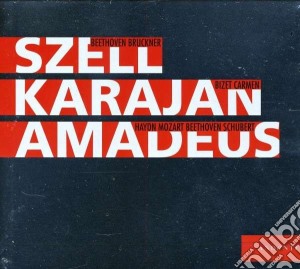 Szell / Karajan / Amadeus: Beethoven, Bruckner, Bizet: Carmen, Haydn, Mozart ..(6 Cd) cd musicale di Szell karajan amadeu