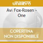 Avi Fox-Rosen - One cd