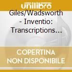 Giles/Wadsworth - Inventio: Transcriptions For Two Hammered Dulcimer cd