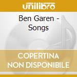 Ben Garen - Songs cd