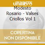 Modesto Rosario - Valses Criollos Vol 1 cd