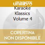 Karaoke Klassics Volume 4 cd
