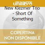 New Klezmer Trio - Short Of Something