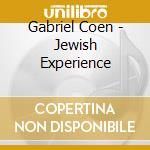 Gabriel Coen - Jewish Experience cd