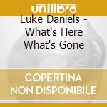 Luke Daniels - What's Here What's Gone cd musicale di Luke Daniels