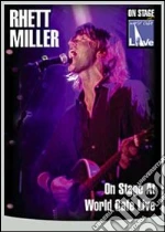 (Music Dvd) Miller Rhett - On Stage At World Cafe Live cd