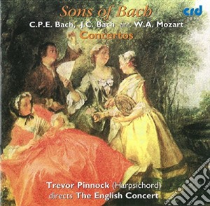 Sons Of Bach: Concertos - J.C. Bach, C.P.E. Bach cd musicale di The English Concert Dir. Trevor Pinnock