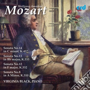 Wolfgang Amadeus Mozart - Piano Sonatas Nos. 14,  13, 12, 8 cd musicale
