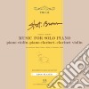 Steven Brown - Music For Solo Piano cd