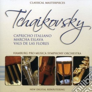 Pyotr Ilyich Tchaikovsky - Capriccio Italien, Marche Slave cd musicale di Hamburgo Pro Musica Symphony Orchestra