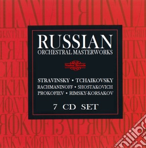 Russian Orchestral Masterworks (7 Cd) cd musicale di Artisti Vari