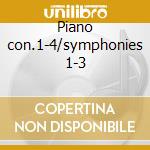Piano con.1-4/symphonies 1-3 cd musicale di Sergei Rachmaninoff