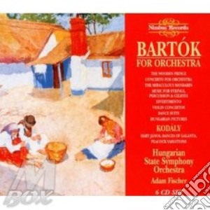 Bela Bartok - Bartok For Orchestra (6 Cd) cd musicale di Bartok