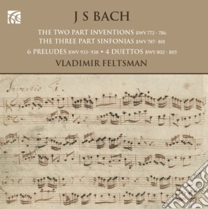 Johann Sebastian Bach - Two-part Inventions Nos. 1-15 BWV772-786 cd musicale di Johann Sebastian Bach