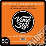 (LP Vinile) Vinyl Styl - 50 Pack Protective Outer Single Record Sleeves (Buste Protettive 45 Giri) vinile