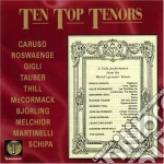 Ruggero Leoncavallo - Ten Top Tenors cd