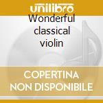 Wonderful classical violin cd