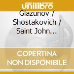 Glazunov / Shostakovich / Saint John String - Saint John String Quartet cd
