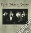 David Grisman - Live At The Great American Music Hall 1979 cd