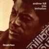 Andrew Hill Trio - Invitation cd
