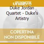 Duke Jordan Quartet - Duke's Artistry cd musicale di Duke Jordan Quartet